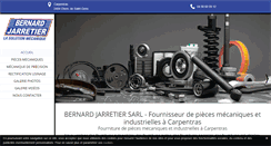 Desktop Screenshot of bernard-jarretier.fr